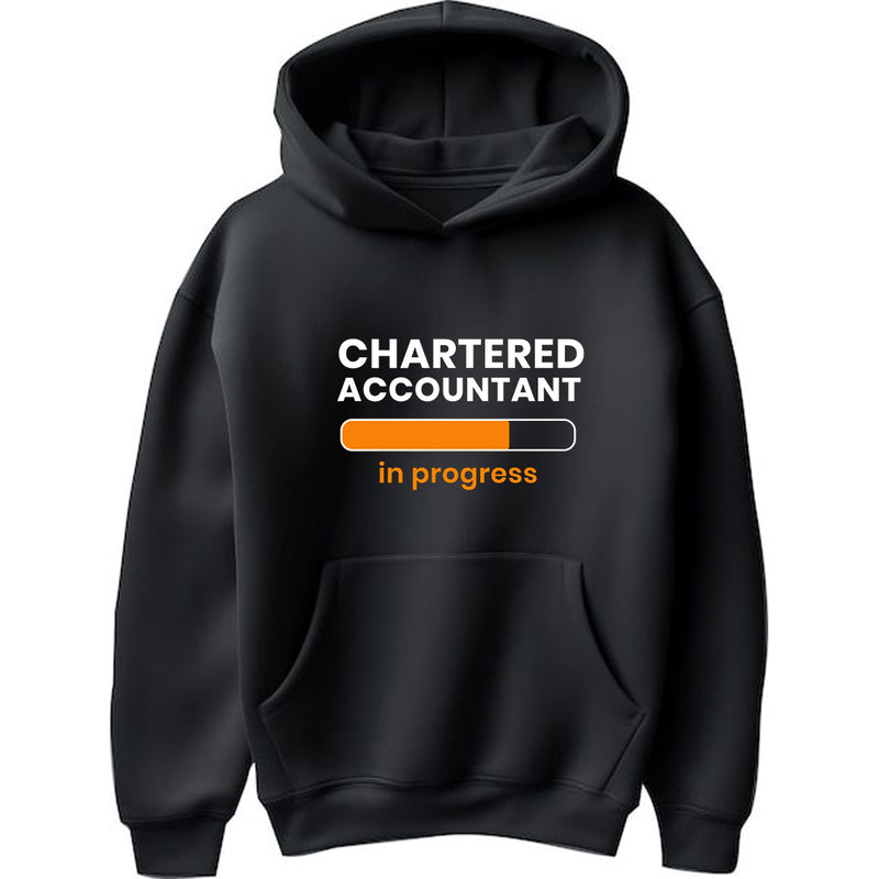 "Chartered Accountant in Progress" - Hoodie