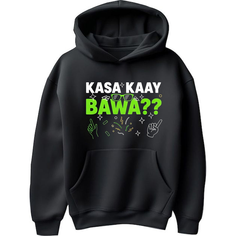 "Kasa Kaay Bawa??" Hoodie - by CA Amit Mahajan