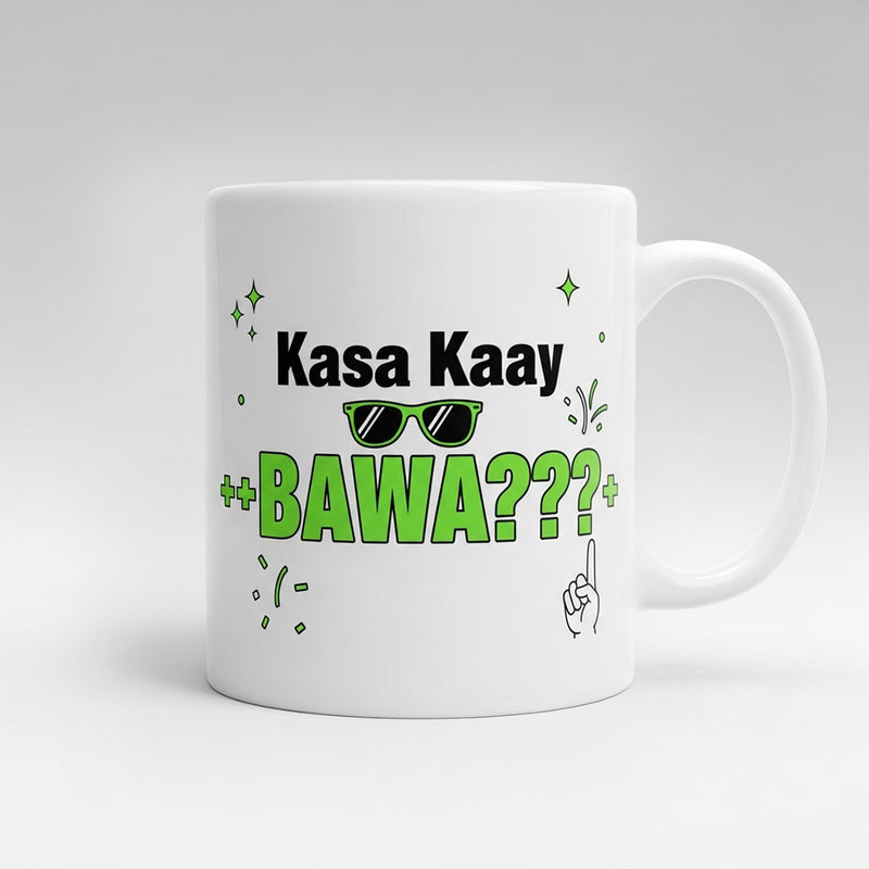 "Kasa Kaay Bawa??" Mug - by CA Amit Mahajan