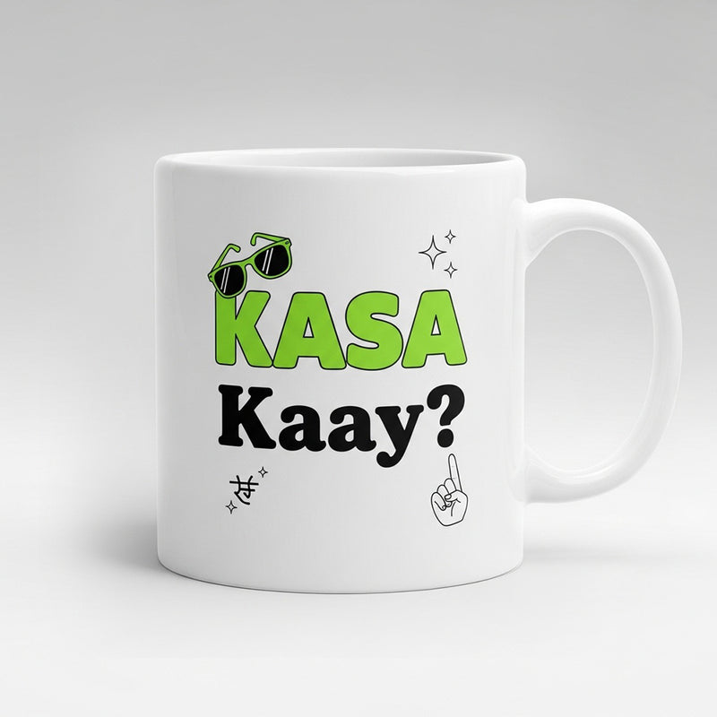 "Kasa Kaay?" Mug - by CA Amit Mahajan