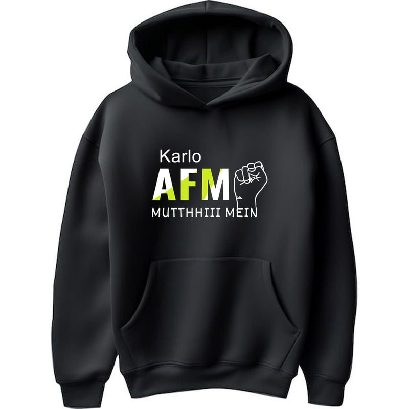 "Karlo AFM Mutthhiii Mein" Hoodie - by CA Sankalp Kanstiya
