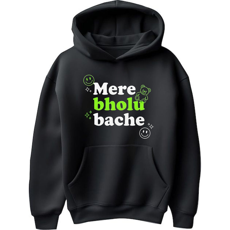 "Mere Bholu Bache" Hoodie - by Hardik Manchanda