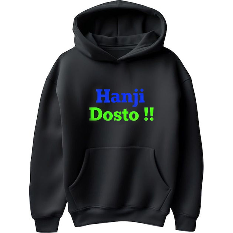 "Hanji Dosto!" Hoodie - by CS Arjun Chabra