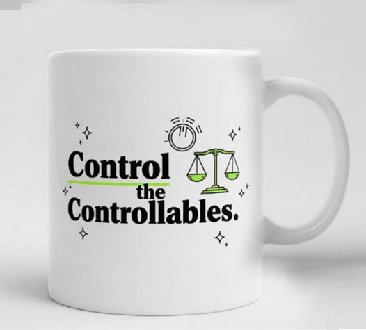 "Control the Controllables" Mug - by CA Sankalp Kanstiya