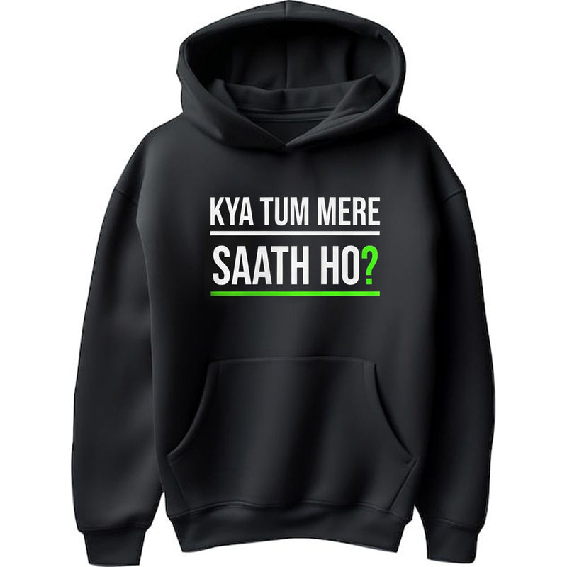 "Kya Tum Mere Saath Ho?" Hoodie - by CA Arjun Chabra