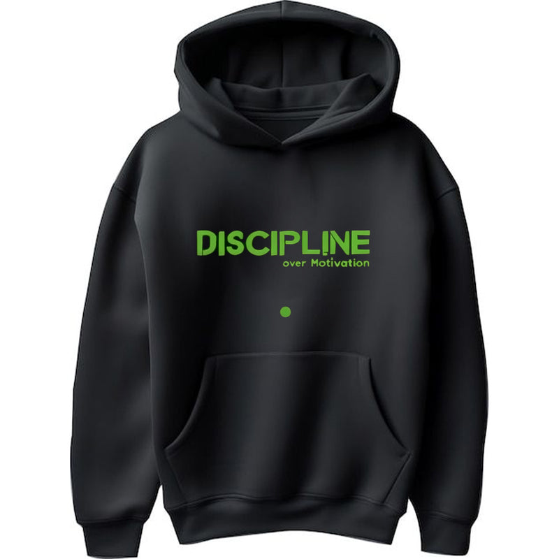 "Discipline Over Motivation" Hoodie - by CA Aakash Kandoi