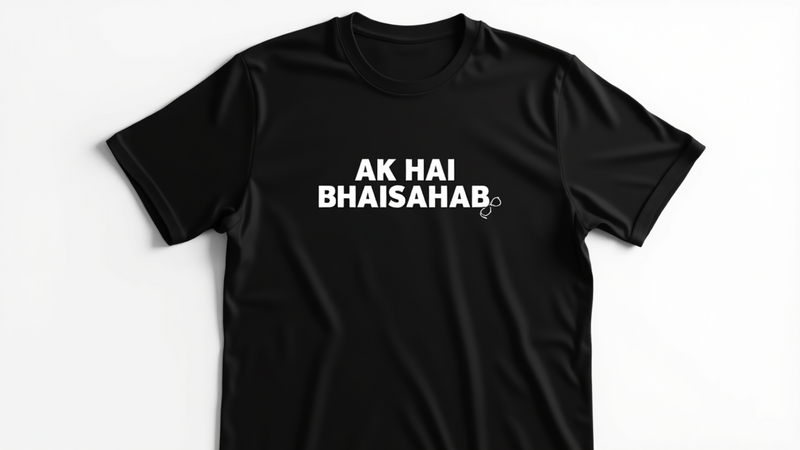 "AK Hai Bhaisaahaab" T-Shirt - by CA Aakash Kandoi