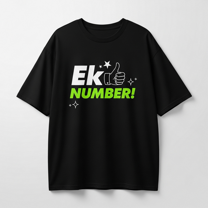 "Ek Number!" T-Shirt - by CA Amit Mahajan