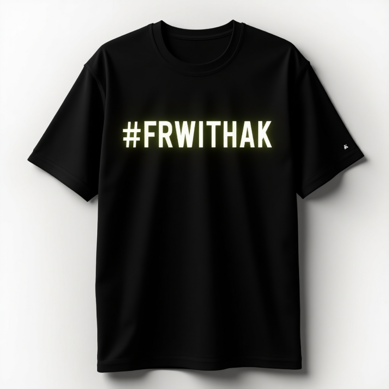 "#FRWITHAK" T-Shirt - by CA Aakash Kandoi