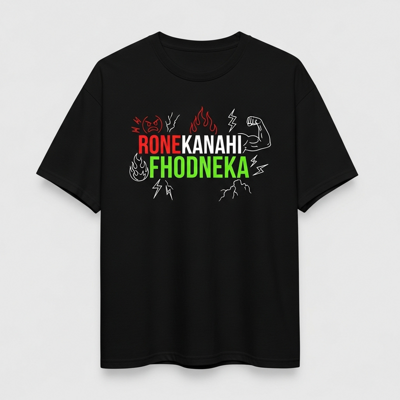 "RoneKaNahiFhodneKa" T-Shirt - by Prof. Akash Agarwal