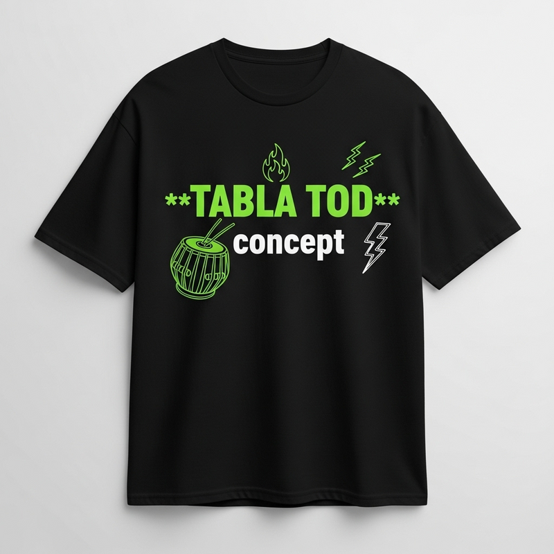 "Tabla Tod Concept" T-Shirt - by CA Amit Mahajan