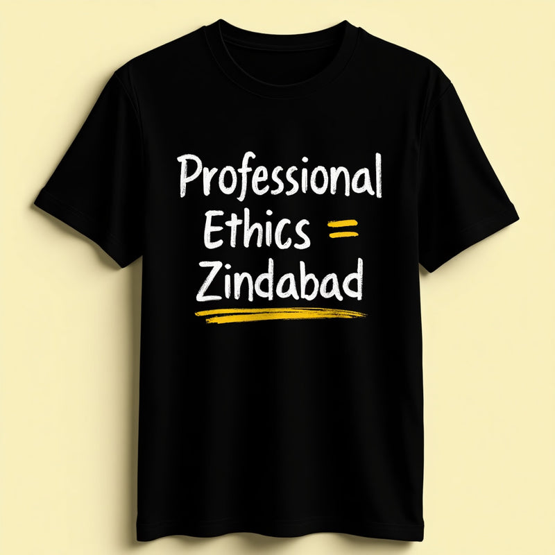 “Professional Ethics = Zindabad!” - T-Shirt