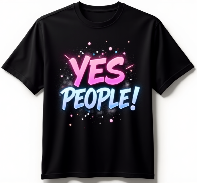 "YES PEOPLE!" T-Shirt - by CA Bhanwar Borana