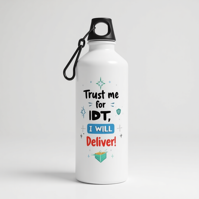 "Trust me for IDT, I Will Deliver!" Sipper - by Siddhesh Valimbe