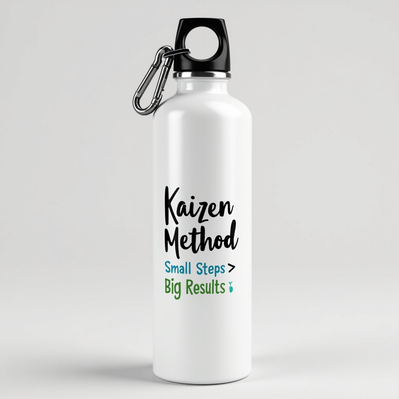 "Kaizen Method – Small Steps, Big Results" Sipper - by Sankalp Kanstiya