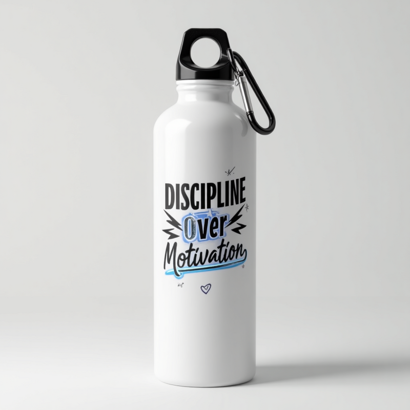 "Discipline Over Motivation" Sipper - by CA Aakash Kandoi