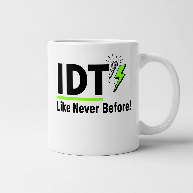"IDT Like Never Before!" Mug - by CA Siddhesh Valimbe