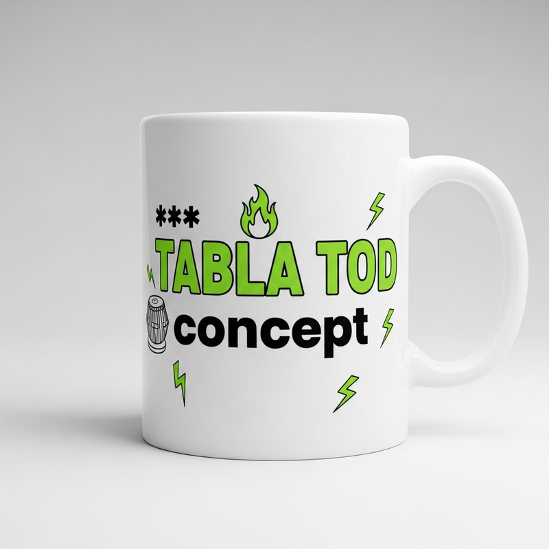 "Tabla Tod Concept" Mug - by CA Amit Mahajan