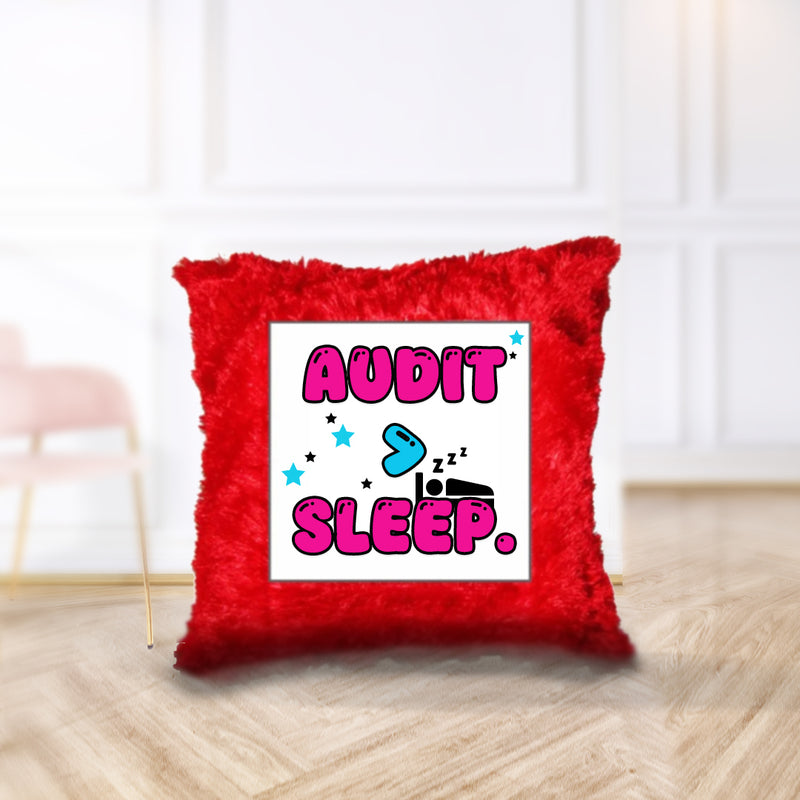 "Audit > Sleep" - Cushion
