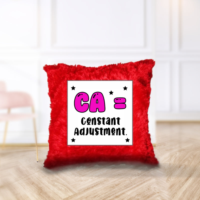 "CA = Constant Adjustment" - Cushion
