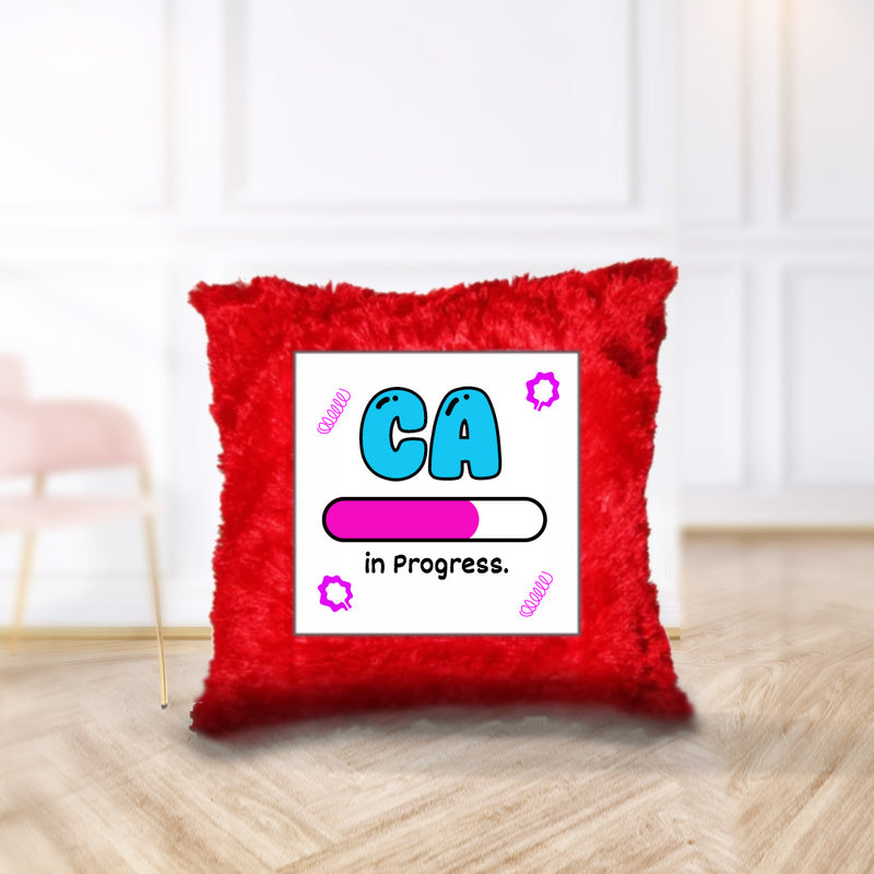 "CA in Progress" - Cushion