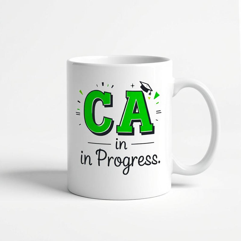 "CA in Progress" - Mug