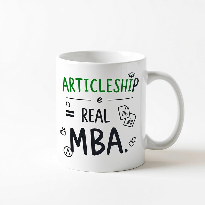"Articleship = Real MBA" - Mug