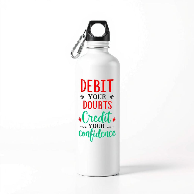 "Debit Your Doubts, Credit Your Confidence" - Sipper