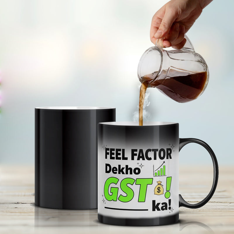 “Feel Factor Dekho GST ka!” Magic Mug - by CA Siddhesh Valimbe