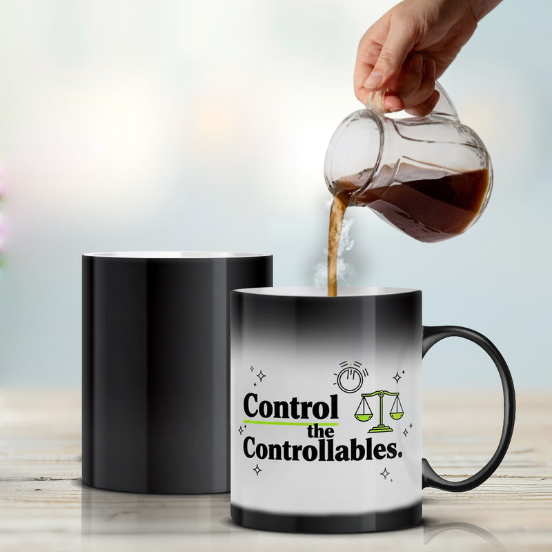 “Control the Controllables” Magic Mug - by CA Sankalp Kanstiya